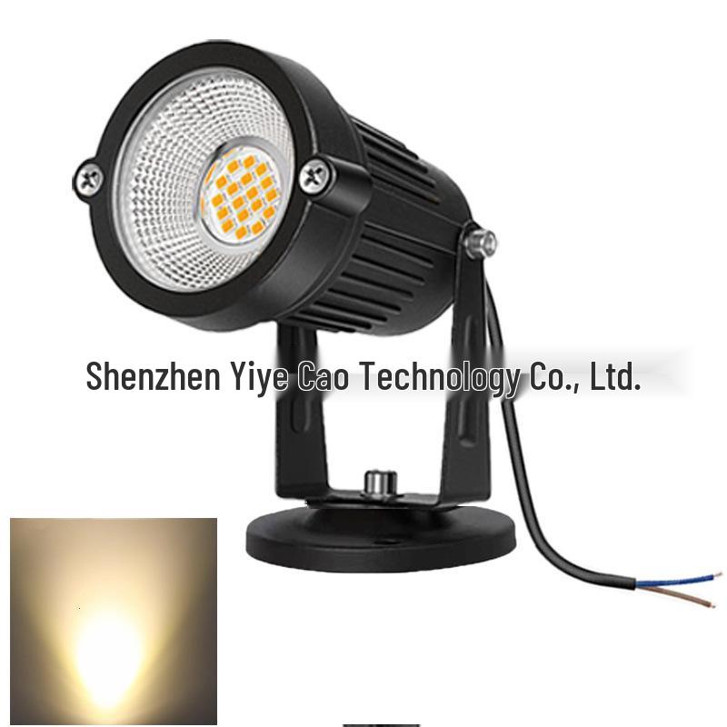7W Waterproof LED Tree Light - Outdoor Garden Pathway Stake Spotlight