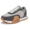 Kappa Retro Fashion Color Block Fabric Synthetic Leather Lightweight Non-Slip Wear-Resistant Low-Top Running Shoes Unisex sneakers K0DY5MM08D-138