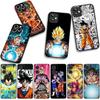 Cover for Apple iPhone 16 15 14 Plus 13 12 Mini 17 Pro Max + ProMax 16E Air 16+ 15+ Phone Case Dragons Gokus Balls Vegeta DBZ