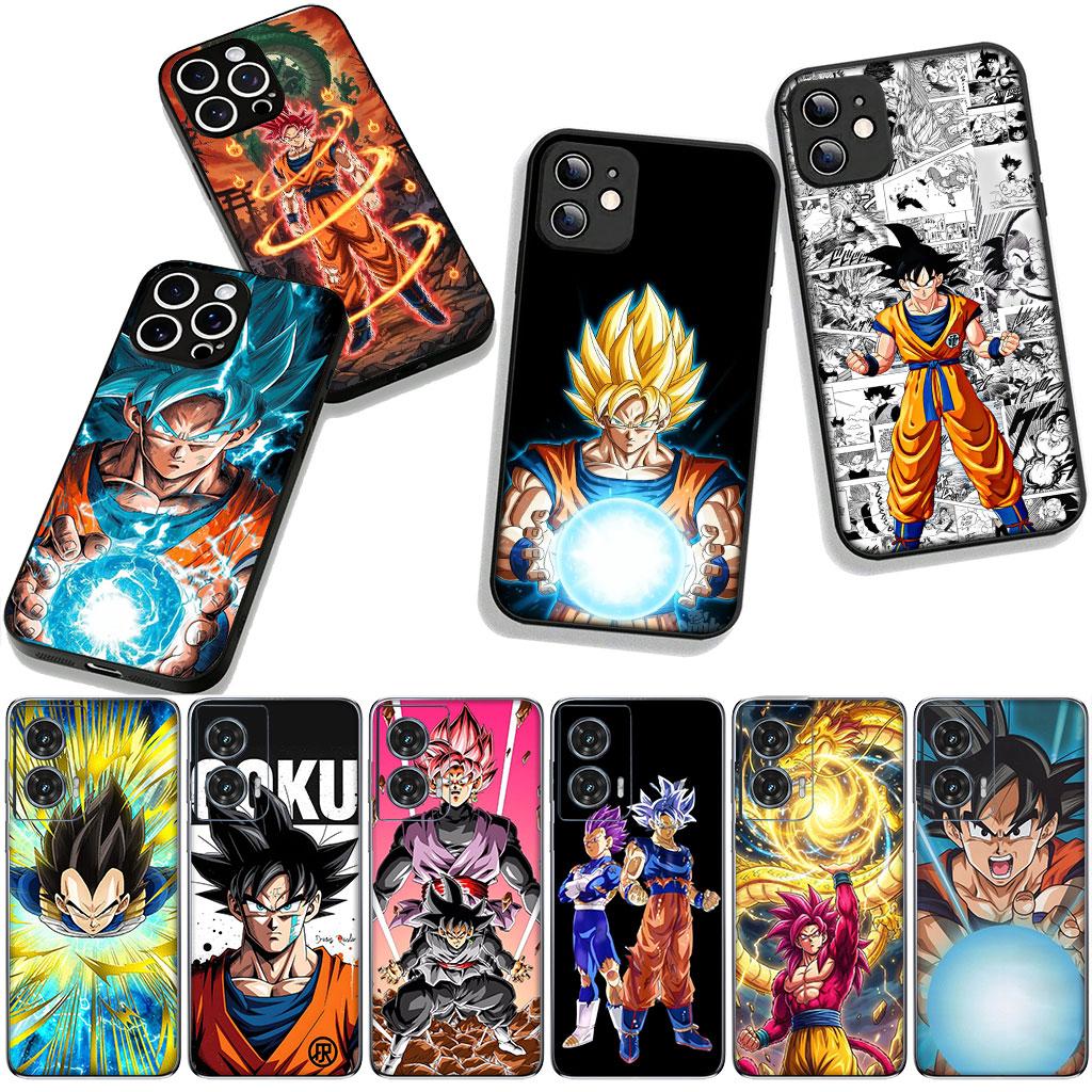 Cover for Apple iPhone 16 15 14 Plus 13 12 Mini 17 Pro Max + ProMax 16E Air 16+ 15+ Phone Case Dragons Gokus Balls Vegeta DBZ