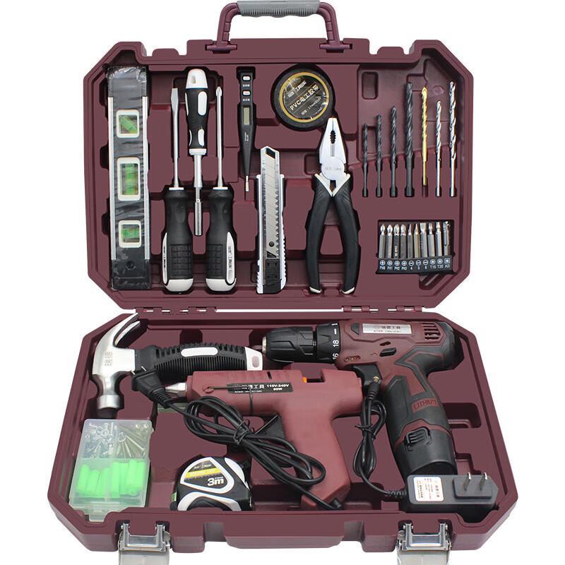 RuiDe 12V Lithium Cordless Drill Industrial Tool Set