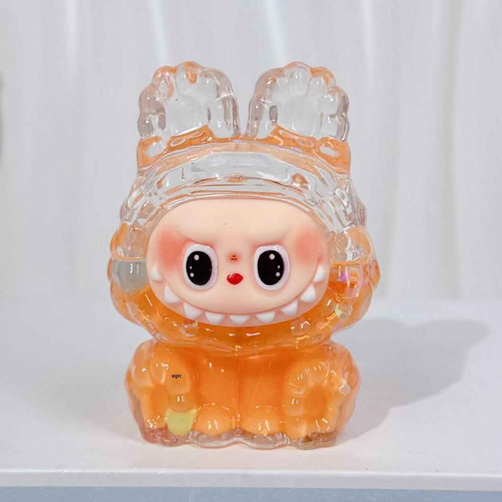 Labubu Oil Quicksand Blind Box DIY Cute Handmade Doll Ornaments