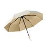 Simple, Small, Fresh, Colored Glue, Super Sunscreen Sun Umbrella, Female Student Weather and Rain Portable Parasol