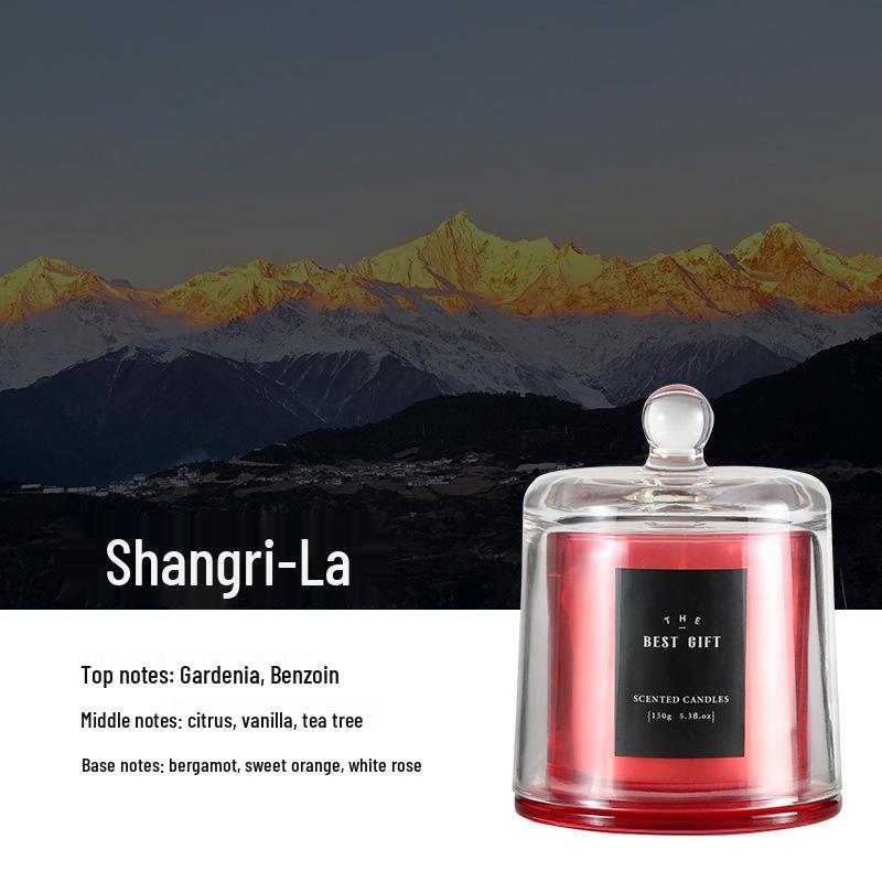Aromatherapy Candle in Bell Jar - High-End Decorative Birthday Gift Box