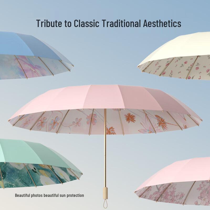 BaoDiNi UV Protection Folding Umbrella 55cm