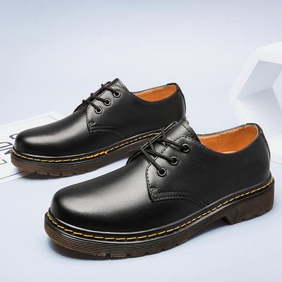 Fashion Luxury Brand Outdoor Work Shoes Thick Bottom Versatile Oxford Shoes Lace Up Safety Shoes Beef Outsole Comfort Soft Sole Casual