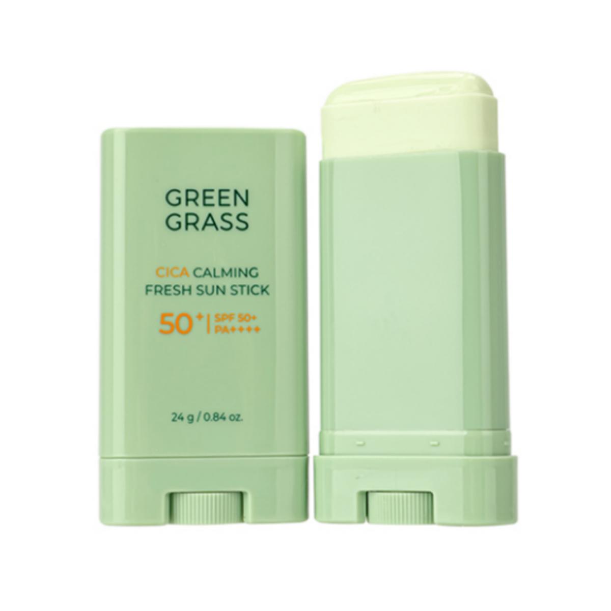 

Солнцезащитный стик Greengrass Cica успокаивающий освежающий (SPF  / PA++++)