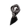 Swing and Winter Qiandongge Scarf, Female Angora Red Gift for Mother, Knitted Scarf, High-end Small Ear Scarf Gift
