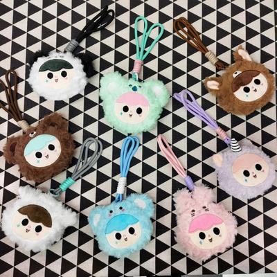 Drømmende Alve Håndleddveske: ShellieMay Sløyfe Leppestift & Øretelefonveske - Anime Hatsune Miku Myntpung Anheng