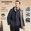 Men's Removable Hood Goose Down Jacket