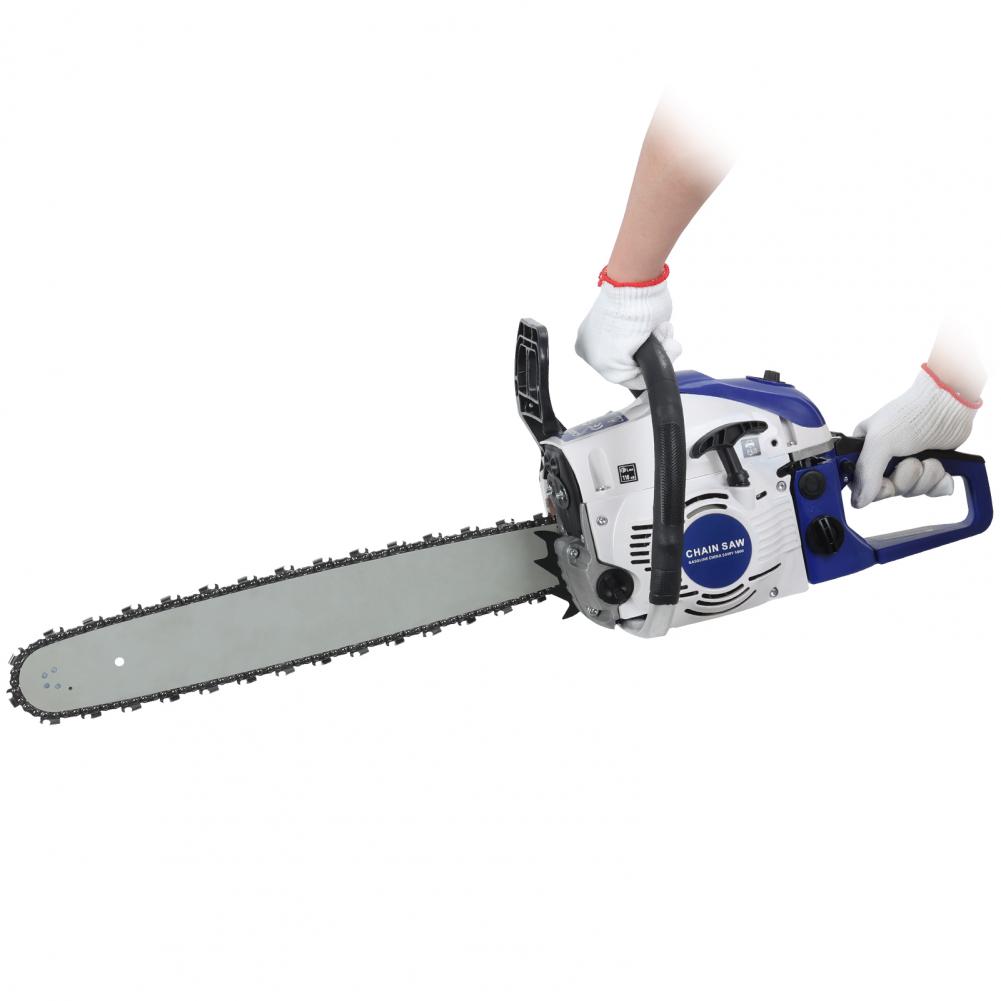 58cc Gas Chainsaw, 20 Inch Gas Powered Chainsaw, 2-Cycle Handheld Gas Chain, High-Power Logging Saw for Wood Cutting and Tree Tr