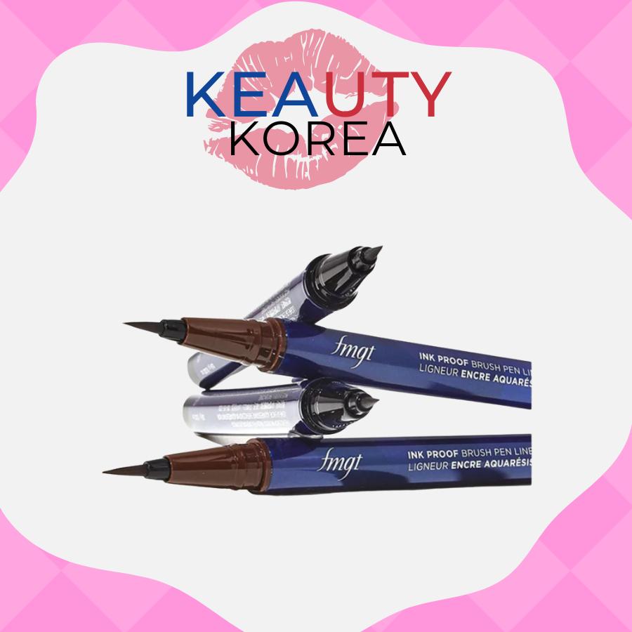 The Face Shop FMGT Ink Proof Brush Pen Liner 0.6g Black/Brown