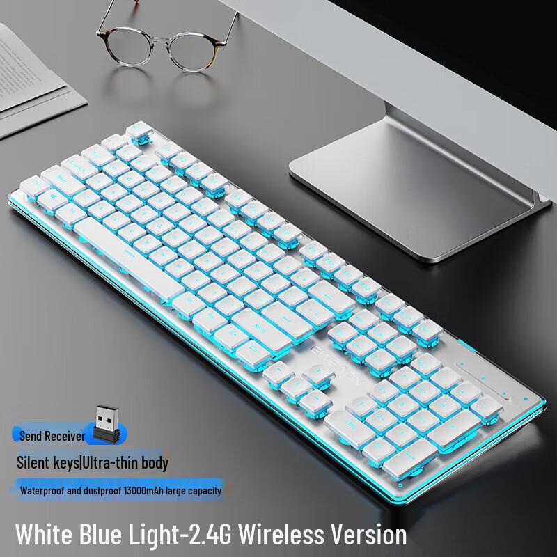 

Wireless Office Keyboard with Mechanical Feel