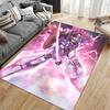 Mecha Warrior in Battle Action suitable as a non-slip mat for the living room or bedroom sofa