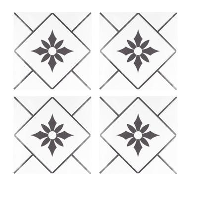 4Pcs DIY Wall Sticker SelfAdhesive NonSlip Floor Sticker for Bathroom Bedroom Kitchen