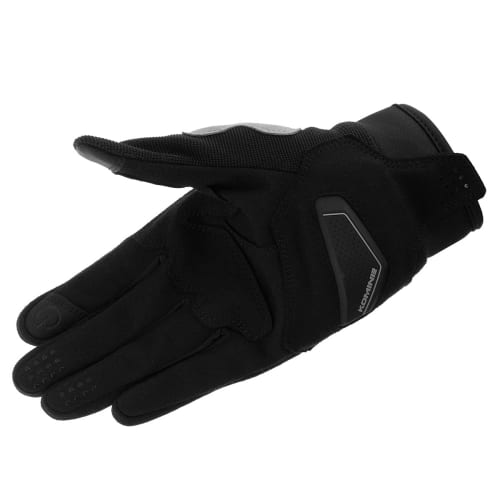 Komine GK-2273 Urban Mesh Gloves for Motorcycles Gray Black M