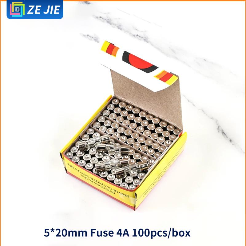 5×20mm Glass Tube Fuse 250V Current Ratings: 0.5A 1A 2A 3A 4A 5A 10A Fuses4