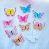 30Pcs New Cute Mixed Acrylic Mini Butterfly Flatback Cabochon Scrapbook Kawaii DIY Embellishments Accessories Q61
