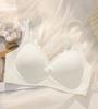 Traceless small cloud muscle thin shoulder strap underwear summer thin without steel ring beautiful back bra comfortable gathering and breathable