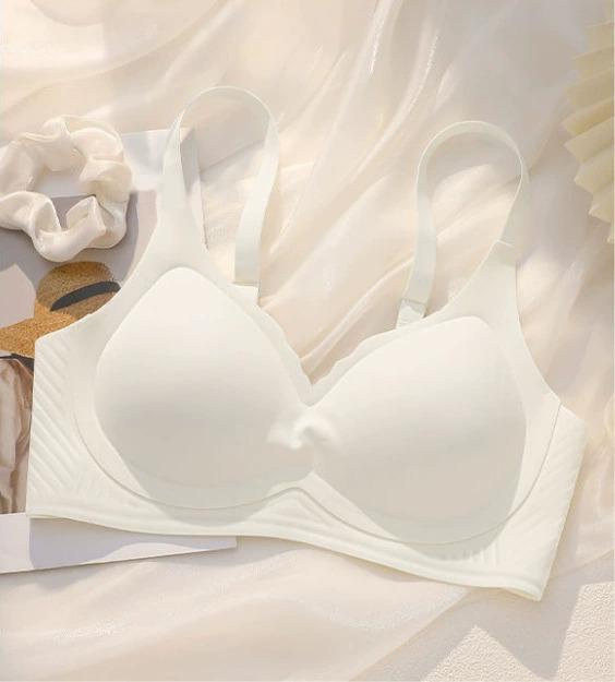Traceless small cloud muscle thin shoulder strap underwear summer thin without steel ring beautiful back bra comfortable gathering and breathable