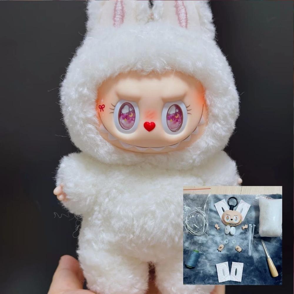 

Новый Для Labubu Полный Набор Материалов для Изготовления Кукол DIY Производство Трендовые Игрушки Подвески для Сумок Настольные Украшения Аксессуары