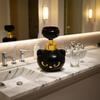 Black Cat Pattern Hand Sanitizer Bottle Cat Paw Foam Soap Dispenser Black Cat Claw Paw Foam Soap Dispenser Set