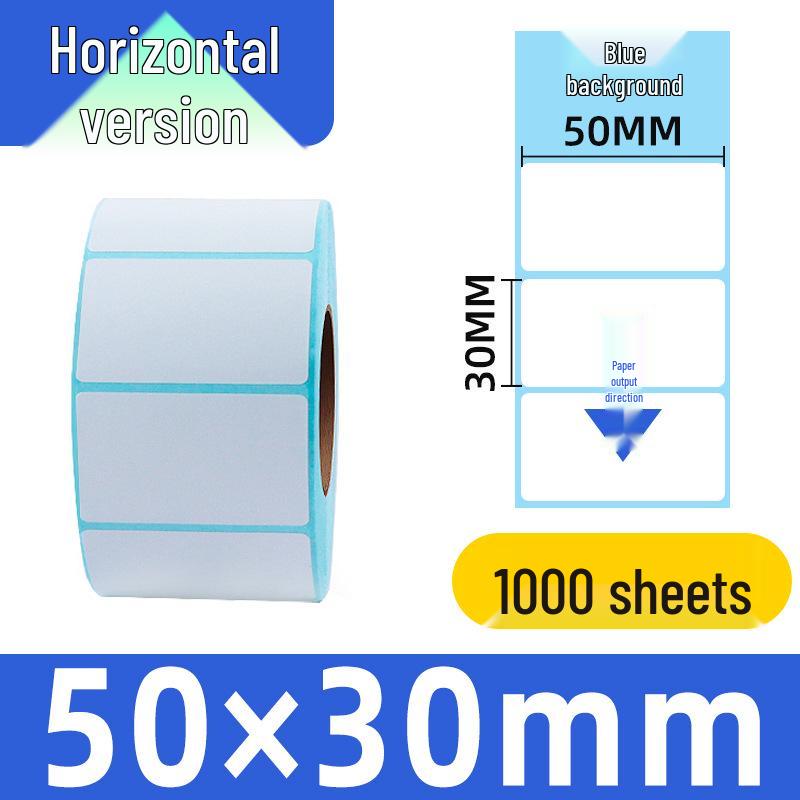 Durable 100x100 Self-Adhesive Thermal Label Paper for Supermarket Barcodes & Express Waybills