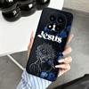 God Jesus Pray Cross Bible Soft Phone Case for Xiaomi Redmi Note 12 13 14 15 Pro Plus 11 12S 11S 11T 10 4G Black Cover Back Shel