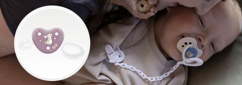LOVI 10/893 Night&Day girl pacifier chain