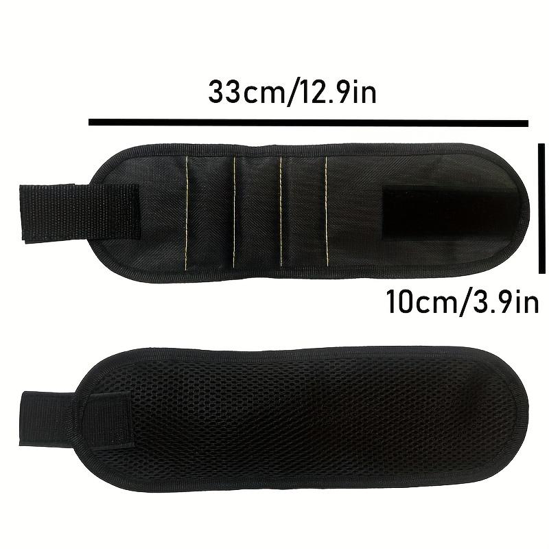 Magnetic Wristband for Screws, Nails, Bolts & Drill Bits - Unique Support Design - Perfect Gift for Handyman, Electrician, Car Repair