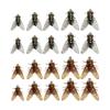 20Pcs Fly Spinner Swim Baits Fly Fishing Baits with Hook Trout Jigs Swimbaits Dry Fly Fishing Lures Enduring
