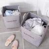 EVA Clothes Storage Crate Thick Laundry Basket Portable Toys Organizer  Living Room