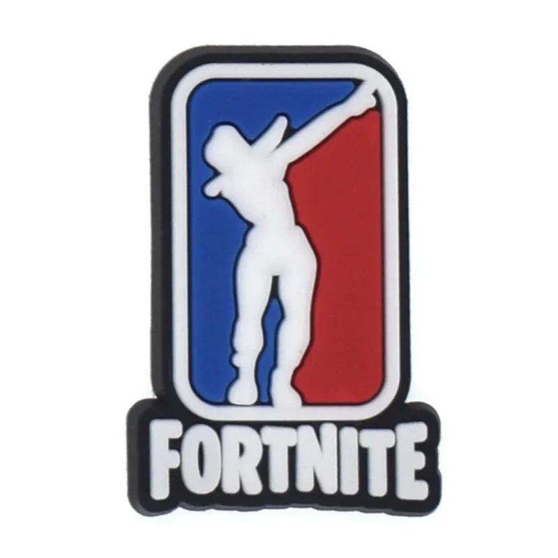Fortnite Shoe Buckle Adorable DIY Croc Charm Female Garden Shoes Decoration Party Girls boys Gifts Perfect Gift