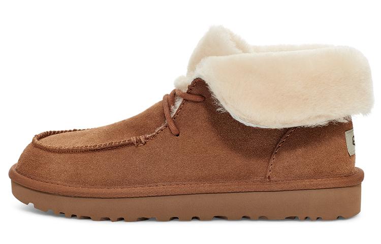 UGG Diara Lacing Fleece Lined Brown Women s 1113090-CHE 36