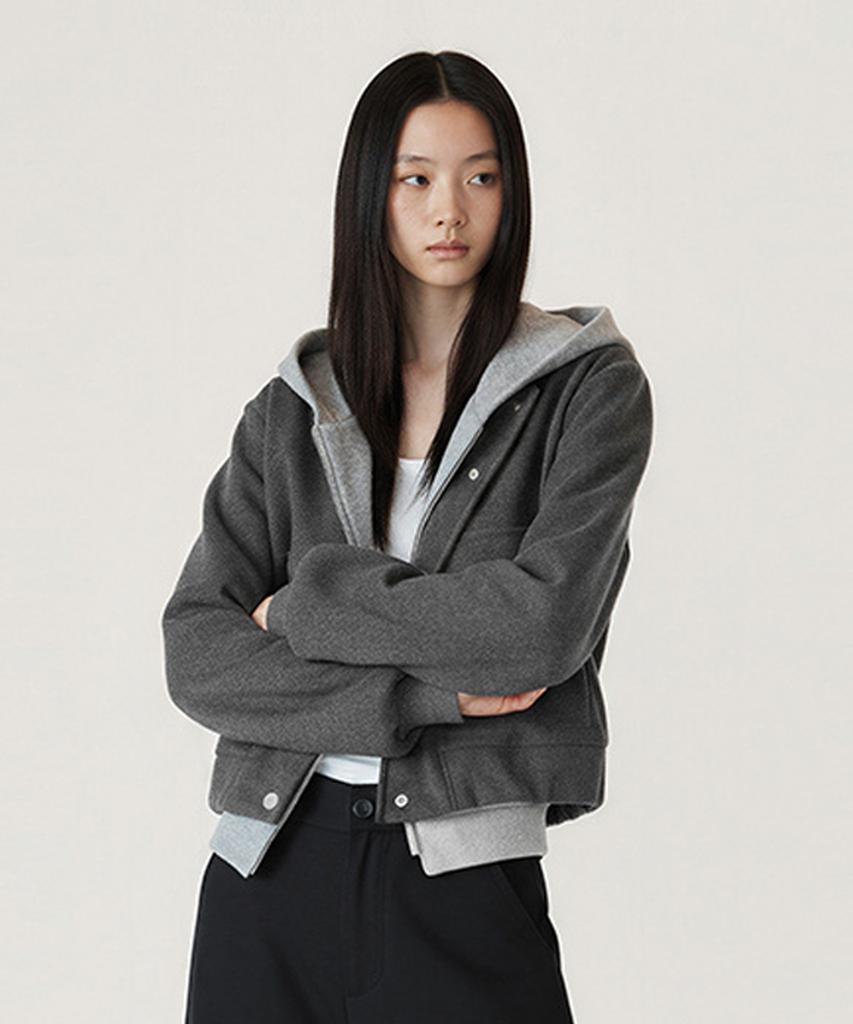 Button Seoul [Women'S] Soft Button Casual Jacket (2 Colors)