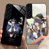 Mushoku Tensei Roxy Mobile Phone Case for Samsung Galaxy A56 55 54 53 52 51 36 35 34 23 16 15 5G Glass Colorful Cover Pretty