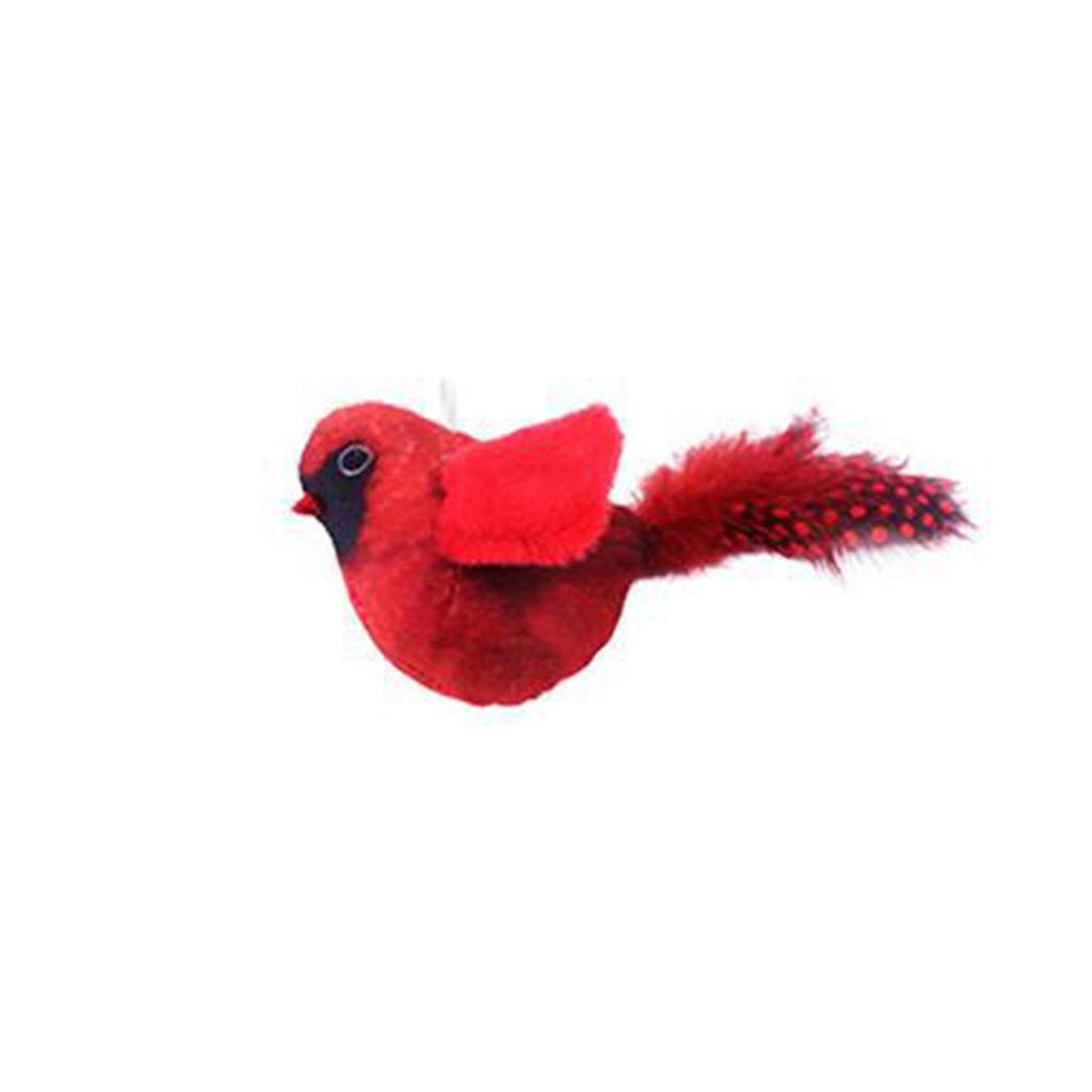Flap Bird Cat Toy, Interactive Cat Exercise Toy With Realistic Bird Chirping Sounds For Bored Indoor Adult Cats And Kittens