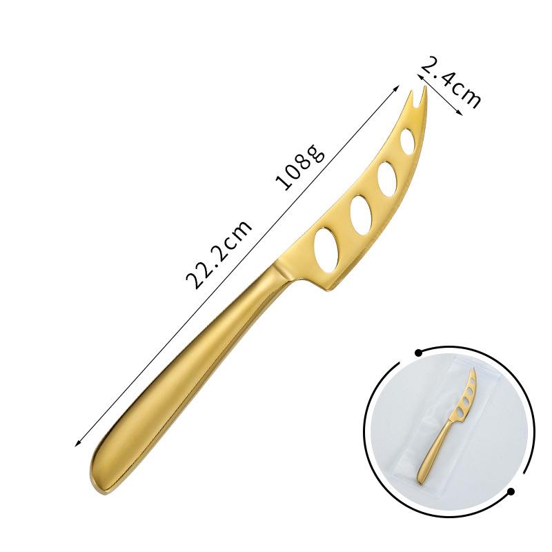Western Bakery Bread and Butter Knife Stainless Steel Cheese Scraper Cheese Grater Knife Multifunctional Sharp Knife Butter Square Knife