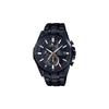 EDIFICE Series Fashion Business IP Black Particle Coating Artificial Sapphire Mirror Solar Sports Waterproof Quartz Movement EFB-560SBC-1AVUPR