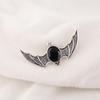 Schwarzer Onyx Edelstein Silberschmuck, 925 Sterlingsilber Anhänger, Handgefertigter Designer Onyx Anhänger Geschenk für Aktivisten