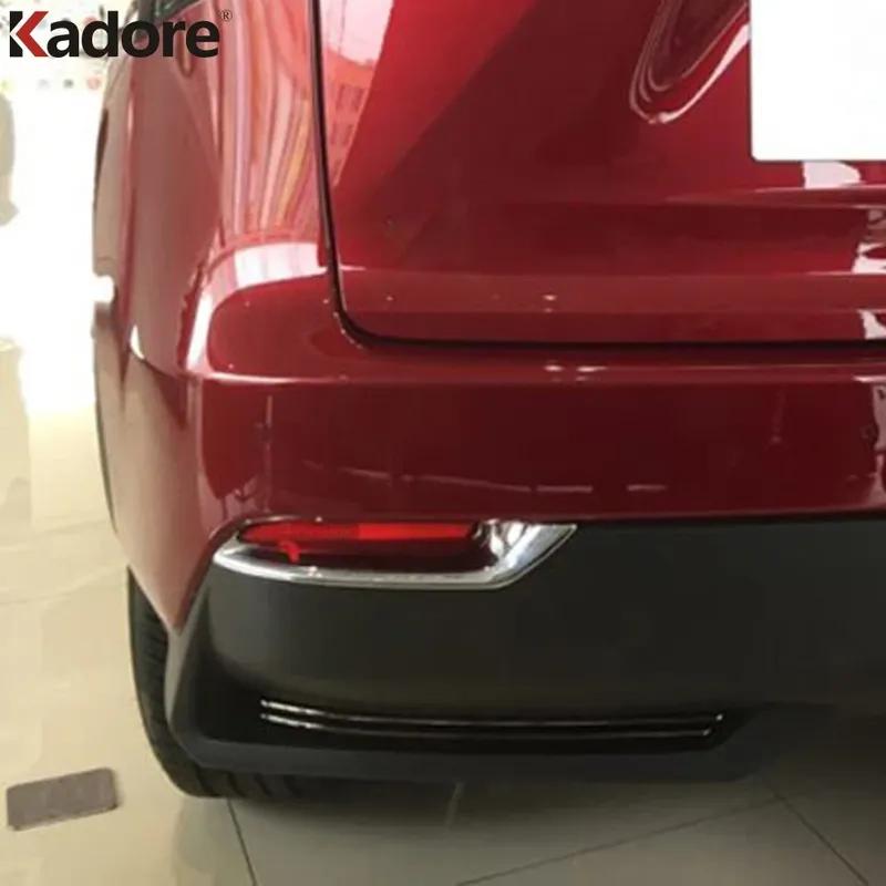 Copertura Trim Lampada Fendinebbia Paraurti Posteriore Per LEXUS NX300H NX200 2015 2016 Cromato Accessori Auto Cornice Fendinebbia Posteriore Trim