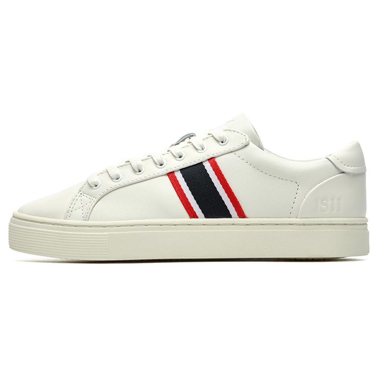 

FILA Low Top Sneakers White Red Black Women s F12W211205FSW 37.5