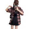 A Retro Checkered Shirt with Contrasting Colors and Sun Protection, A New Loose and Casual Top and Shirt Jacket for The Laid-back Summer