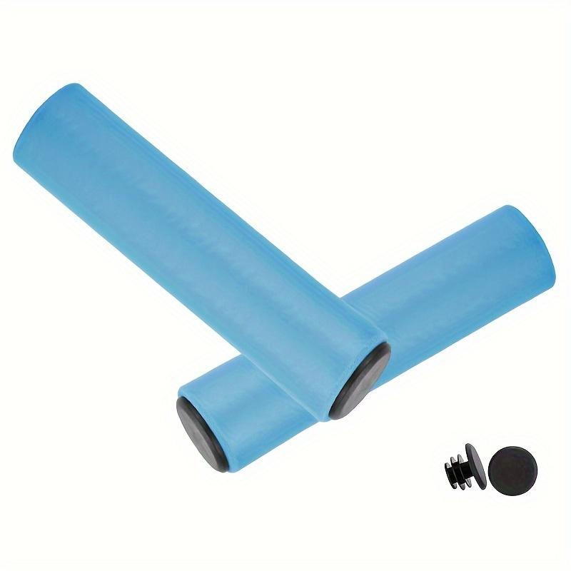 1 Pair Soft Silicone Bicycle Handlebar Grip - Comfortable, Non-Slip, Thickened Design for Mountain & Road Bikes