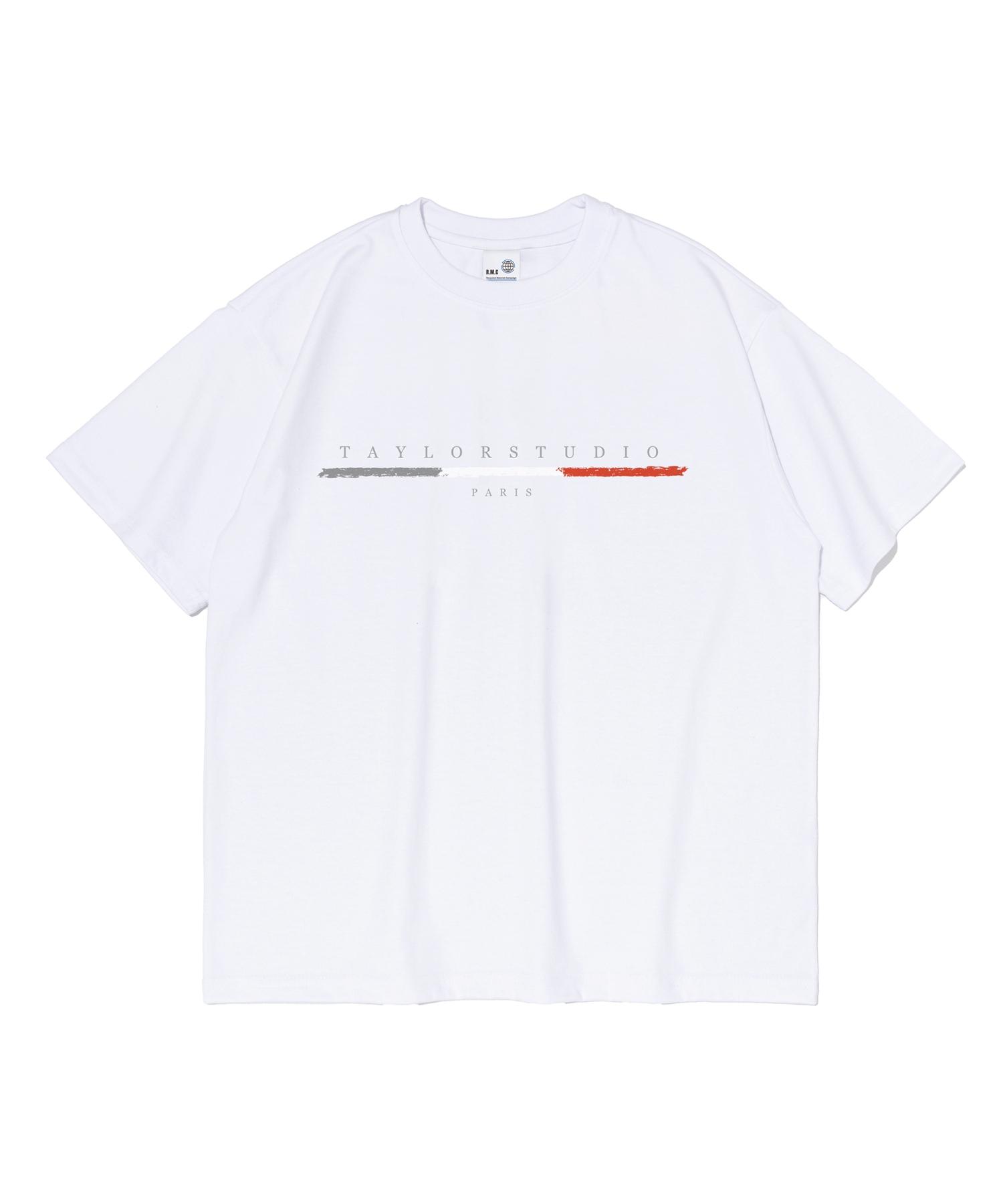 Taylor Studio Rm Logo Short Sleeve T-Shirt (White) White/S
