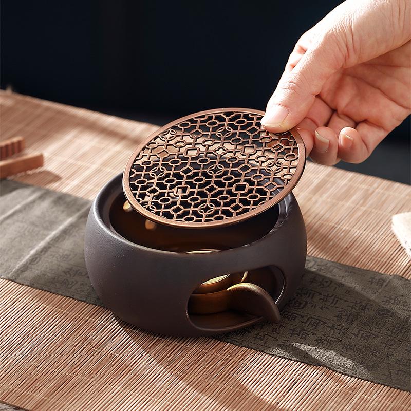 Japanese Tea Brewing Candle Stove Set