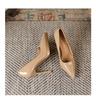 Solid Color Patent Leather Stiletto Platform Heels - Sexy Pointed Toe Women's Shoes 2025 Edition