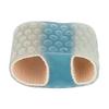 Unisex Double Hole Fiber Toe Separator for Bunions and Overlapping Toes