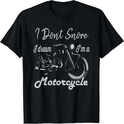 Oude Motorfiets T-shirt Opa Papa Opa Vaderdag Cadeau T-shirt