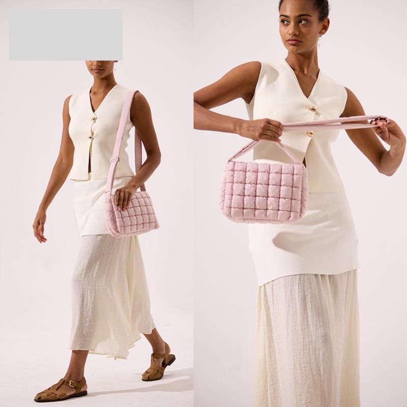 Cloud Bubble Bag Simple Casual Shoulder Crossbody Bag Women's Down Bag Underarm Bag